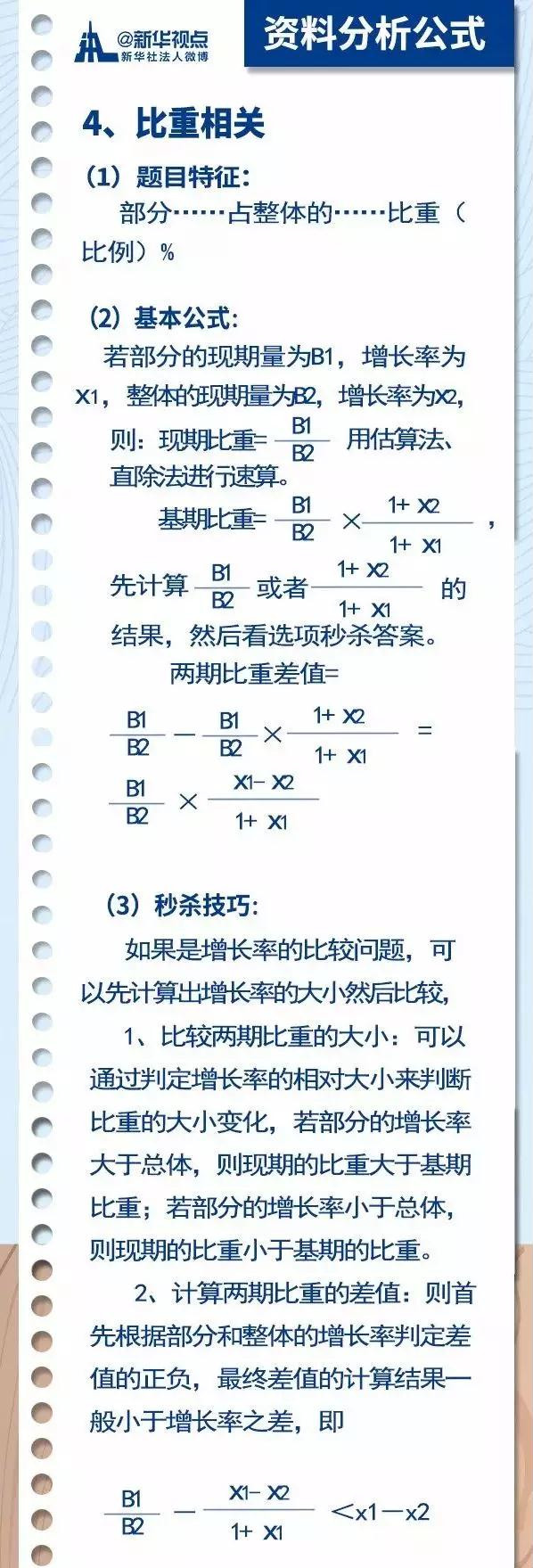 2020國(guó)考行測(cè)常用公式匯總，背完答題省時(shí)省力